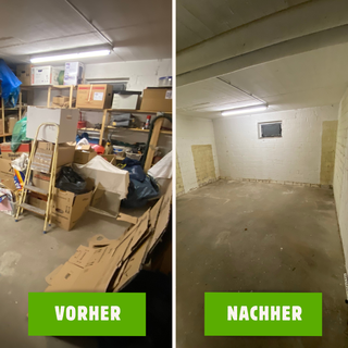 haushaltsauflösung vorher nachher